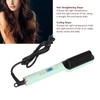 Negative Ion Hair Straightener Styling Comb Adjustable Even Heating Straightening