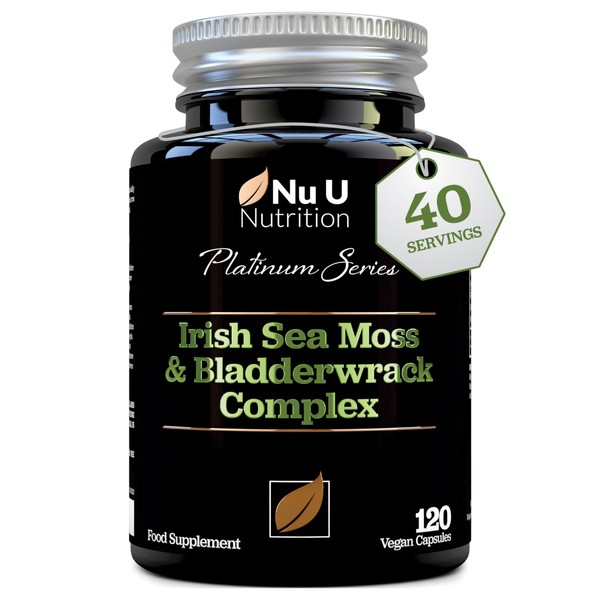 Irish Sea Moss & Bladderwrack Complex 3600mg - 120 High
