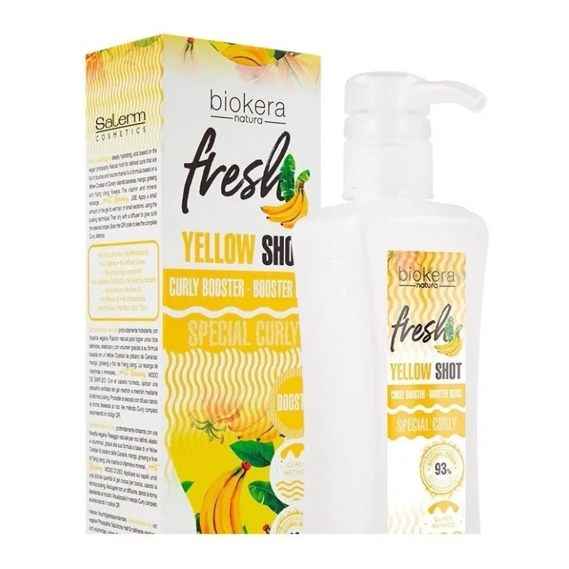 Curly Yellow Shot Shampoo + Curly Booster + Curly Cream