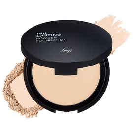 The Face Shop Ink Lasting Powder Foundation Product 9g, V201, 1 pc / 더페이스샵 잉크래스팅 파우더 파운데이션 본품 9g, V201, 1개