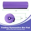 RINREA Gymnastics Bar Pad, Folding Gymnastics Bar Pad with 0.98in