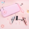 DLseego Pink Switch Case Set Carrying Case with 10 Slots