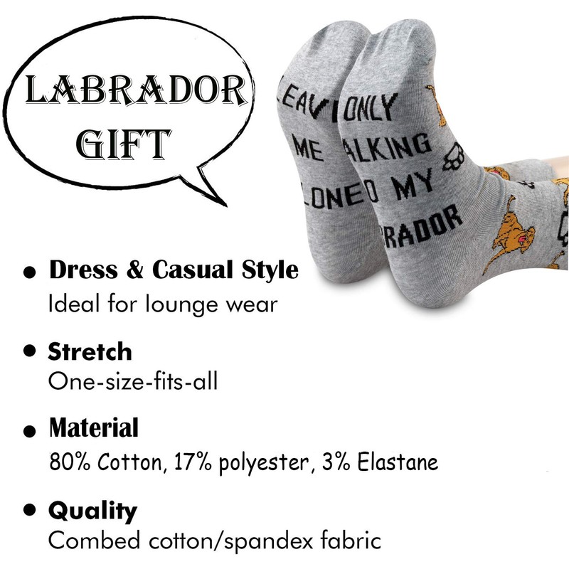 Dog Lover Socks - Leave Me Alone Only Talking To