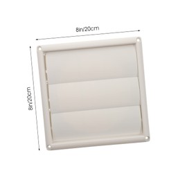 Operitacx Air Vent Return Grille Durable Cold Air Return Vent Cover Kitchen Fans Diameter