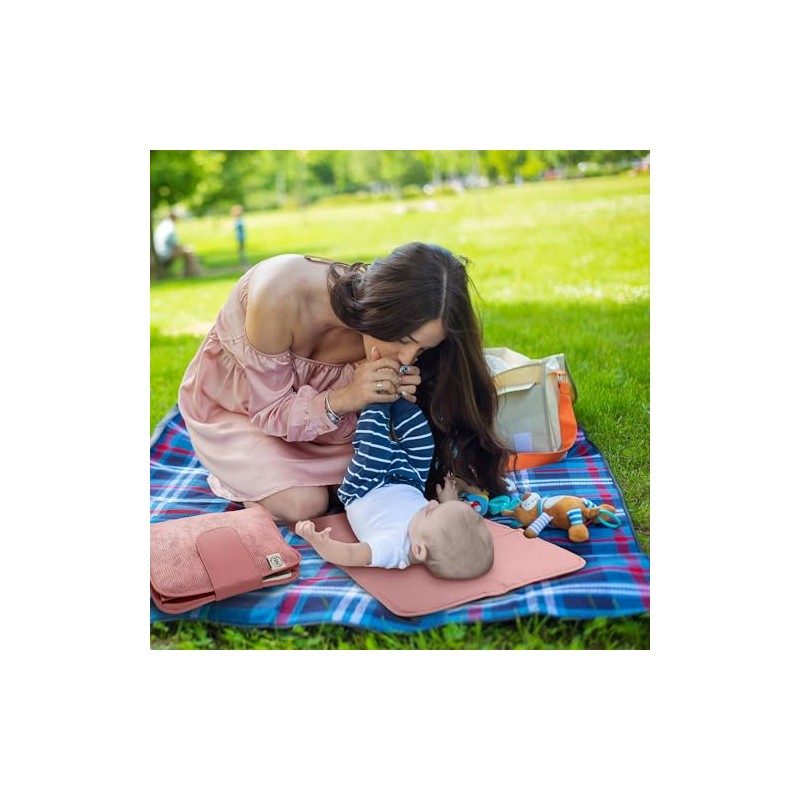 Jubi Nappy Bag with Changing Mat for on the Go