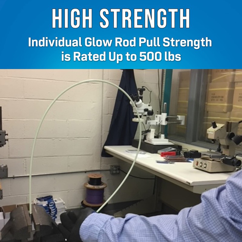 Jonard Tools RDG-30A 30 ft Glow Rod Kit+, 3/16" Diameter