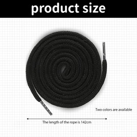 JEYORZY Drawstring for Jogging Bottoms, 8 x Replacement Drawstrings, Drawstring for Hoodie, Cotton, Universal Cord Ends, Metal Replacement Strings, Cotton Waist Cord, Hooded Cord for Jogging Bottoms,