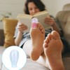 4pcs Waterproof Silicone Toe Protectors with Nursing Bandage