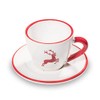 GMUNDNER KERAMIK Manufaktur 0318STES01SET Ruby Gourmet Espresso for you Gourmet