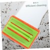 Healeved Plastic Handle Sponge Brush Kitchen Cleaning Sponge Scouring Pad