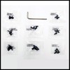 TSA® 32-Piece Screw Set for Red Dot Optics & Adapter