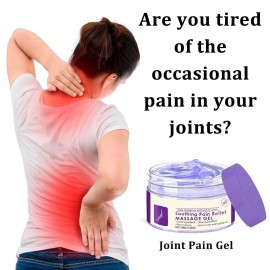 Unbranded Kresin Joint Pain Gel Purple Gel, Kresin Soothing Pain Massage Gel Neck 100g 1-5 - 1Box/100g