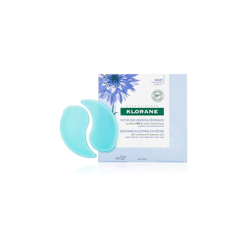 Klorane Parches Suavizantes Ojos Aciano Hidrogel