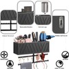 Rustic Hair Dryer Holder Wall Mounted,Hair Styling Tools & Accessories