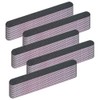 Professional Nail File Black 100/180 Core Pink - Pack of