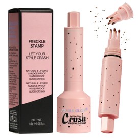 Freckle Stamp, Freckle Pen Waterproof – Faux Freckles Maker for Natural Sun-Kissed Look, Quick-Dry & Long-Lasting, Easy One-Press Application, Cute & Trendy Gift for Women & Girls - 01 Light