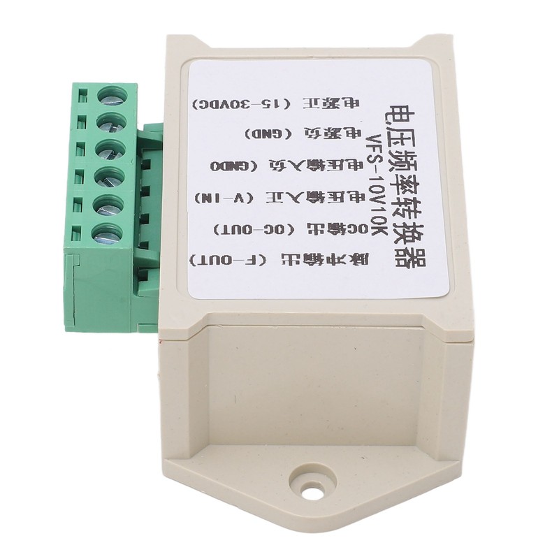 Voltage Frequency Converter Module ABS Housing Signal Conversion Module 0‑10V