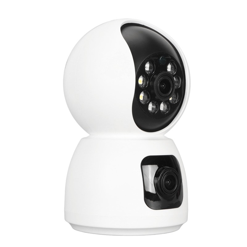 Indoor Camera Dual Lens 2K Full HD Night Vision Two