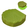 BEIMEIII Sandpit Cover 100 x 15 cm Sand Shell Round