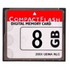 Toshiba Chip: Original Brand CompactFlash CF Card, 8 GB, 200X