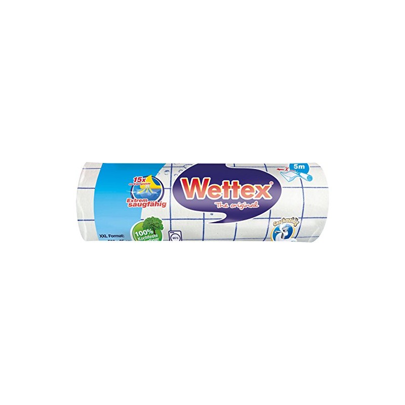 Wettex role, sponge cloths, Boil-Proof fabric M-5 25 CM x