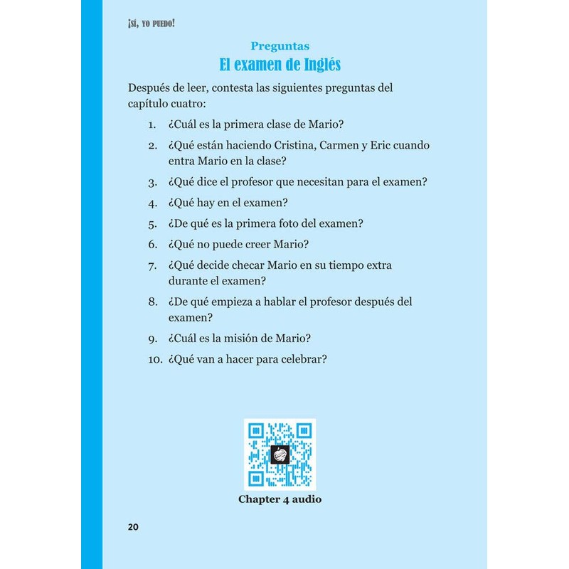 ¡Sí, yo puedo! Spanish Level 1 Enhanced Reader