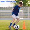 DECOVICI Kids Grip Socks 6 Pairs, Non Slip Soccer Socks