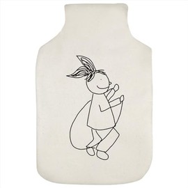 'Girl with A Skipping Rope' Hot Water Bottle Cover (HW00035230)