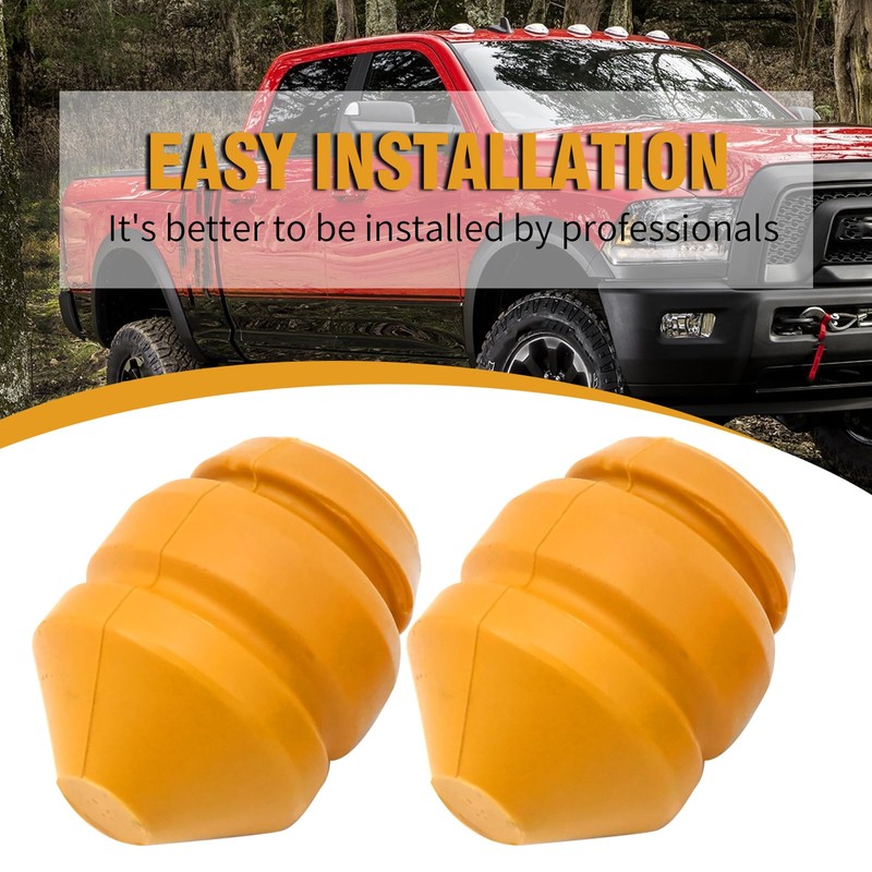 UOIENRT 52113300AB 2PCS Front Bumper Buffer, Lower Control Arm Swing