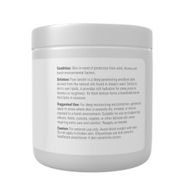 NOW Solutions, Pure Lanolin, Wind and Harsh Environment Skin Protectant, Thick Jelly, For Rough Dry Skin, 7-Ounce