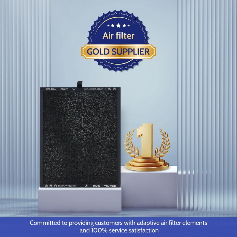 XBGG HAP602 Replacement Filter Compatible with ECOSELF Air Purifier