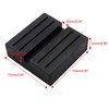 2pcs Car Lift Jack Stand Rubber Pads Square Slotted Frame
