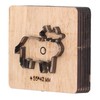 Cutting Die Cow Shape 55x42mm Leather Punching Mold Alloy Steel