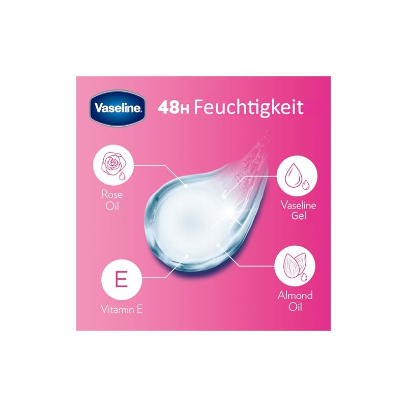 Vaseline Lip Therapy Rosy Tinted Lip Balm with Sweet Almond