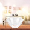 Homeshopa Plastic Mixing Bowl, 3 Pack 5 Litre Reusable Kitchen