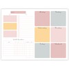 Weekly Planner Tear Off Pad - 52 Undated Weekly Calendar