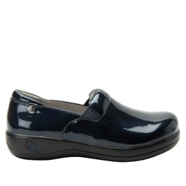 Alegria Womens Keli Professional Clog Space Invaders Leather 7-7.5 M US