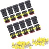 GTIWUNG 10 Kit 3 Pin Waterproof Connector Coupler Waterproof Connector