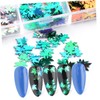 Housoutil Fall Maple Leaf Manicure Sequins Nail Art Supplies Easy