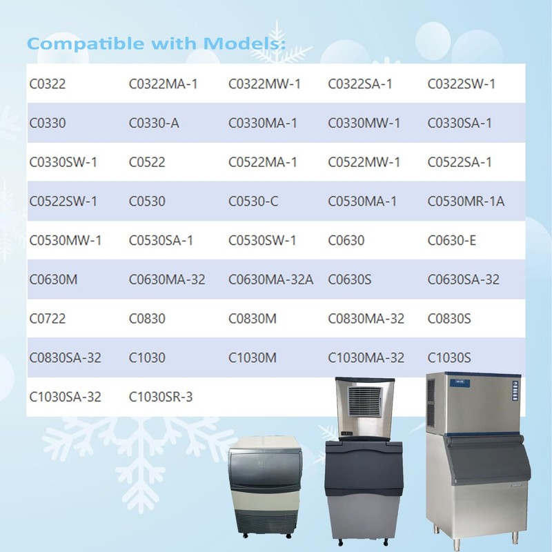 11-0563-01 Curtain Switch for Scotsman Ice Machine, Compatible with C0330、C0322、C0522、C0530,C0630、C0830、C1030、C0322、C0330-A、C0522SW-1,Built-in