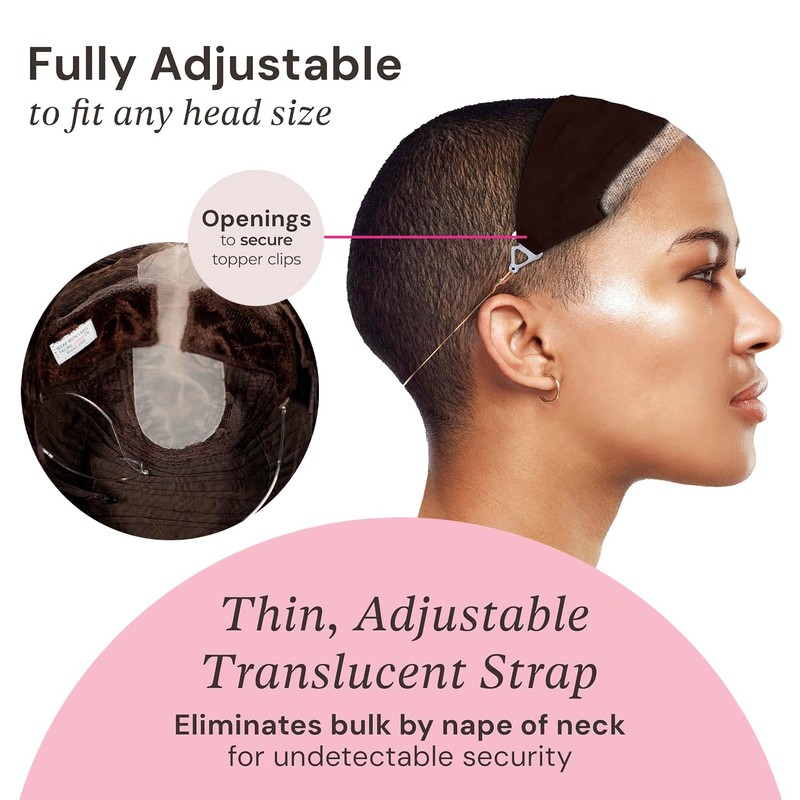 MILANO COLLECTION LaceTop Grip Comfort Band for Toppers Hair &