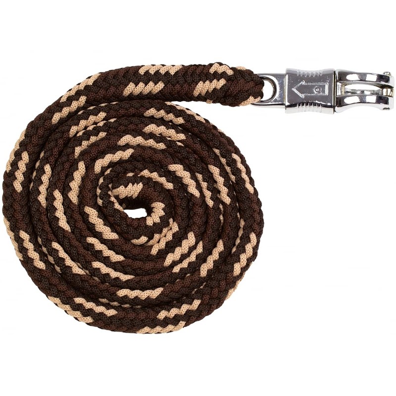 RL24 Reiterladen24 Basic HKM Lead Rope with Panic Hook Dark