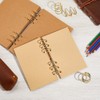CRASPIRE 10Pcs 3 Rings Metal Loose Leaf Binders Book Rings