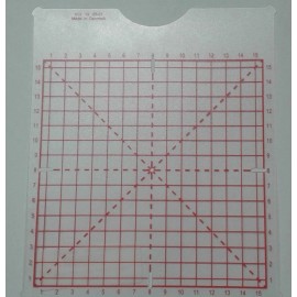 Inspira Template Texture  150x150mm  for Husqvarna Viking Embroidery  Hoop 413192901