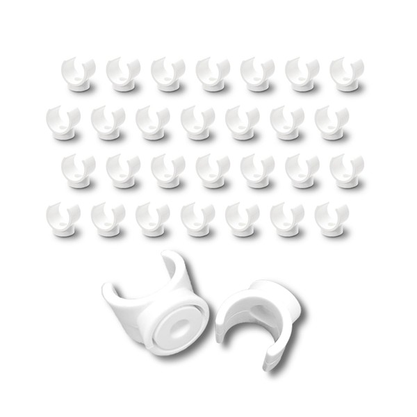 Incauca 30 PCS PEX Pipe Clamps 3/4 Inch, 20mm U-Shaped