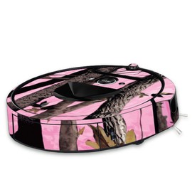 MightySkins Skin Compatible With iRobot Roomba i7 Robot Vacuum - Pink Tree Camo | Protective, Durable, and Unique Vinyl Decal wrap cover | Easy To Apply, Remove, and Change Styles | Made in the USA