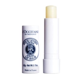 L'Occitane L'OCCITANE Ultra-Rich 10% Shea Butter Nourishing Lip Balm Stick: Moisturize Dry Lips, Twist Up, Softening, With Beeswax and Castor Oil, Silicone-Free