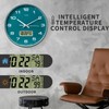 TIMESS Wall Clock, 12" Dial Non-Ticking Silent Battery Operated Analog