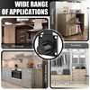 Desk Drawer Lock, 2 Pcs Cam Cupboard Locks with Key,