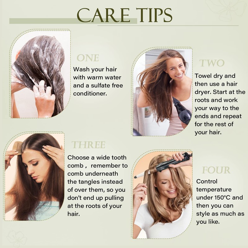 Benehair Tape-In Real Hair Extensions, 16 Inch Tape-In Hair Extensions,